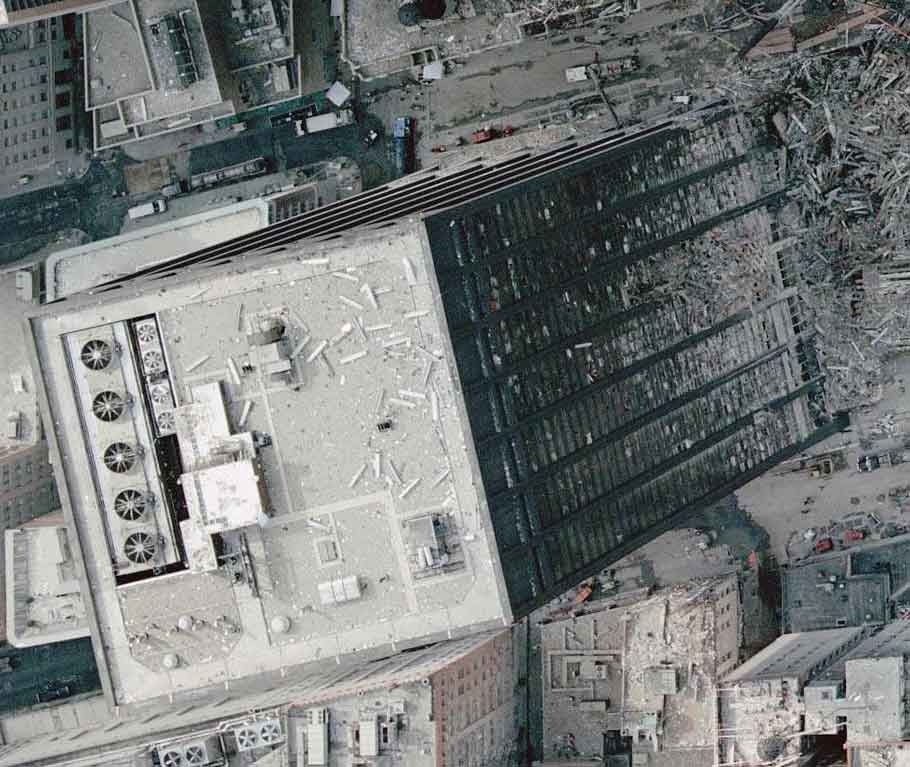 Luchtfoto van Bankers Trust Building